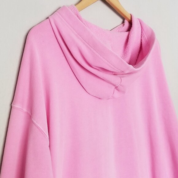 PINK Victoria's Secret Barbie Hoodie Sweatshirt Fleece Cozy Soft XS Lounge Top - Picture 12 of 15